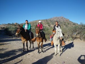 Getting ready to ride the Las Animas Interpretative Trail